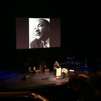 Attended a MLK Jr Day event at BAM to hear Dr. West speak.